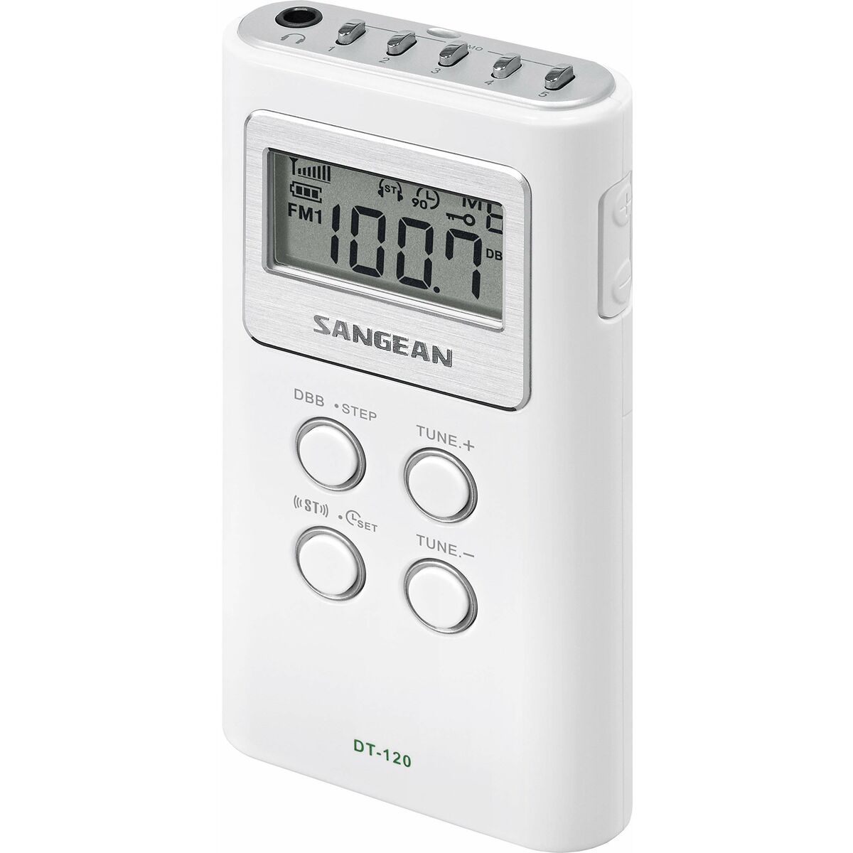 Radio Sangean DT120W Biela